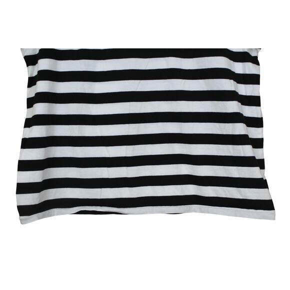 Polo Ralph Lauren Black & White Stripe Logo Short Sleeve T-Shirt Top Size XL - Picture 3 of 8